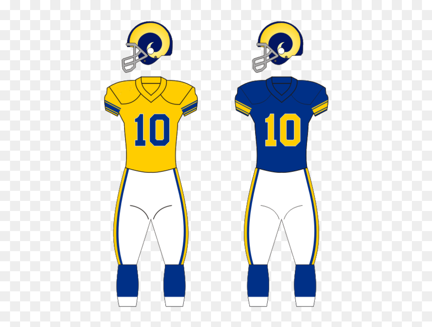 La Rams Uniforms 50s - La Rams Uniforms Concept, HD Png Download - 50's png