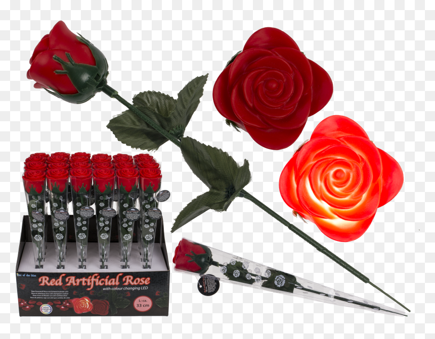Rosa De Plástico, HD Png Download - corazon rosa png