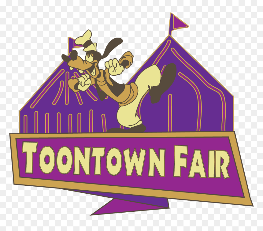 Bustling And Transitioning From The 50s Main Street - Disneyland Toon Town Transparent, HD Png Download - 50's png