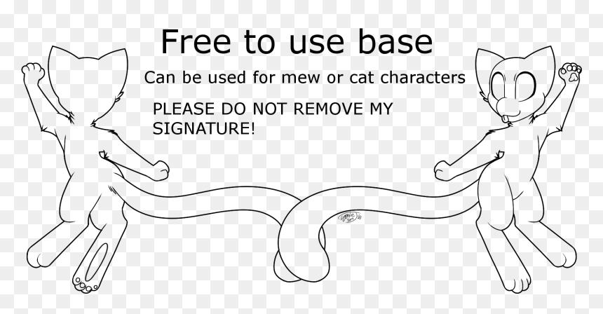 Free To Use - Line Art, HD Png Download - pokemon mew png