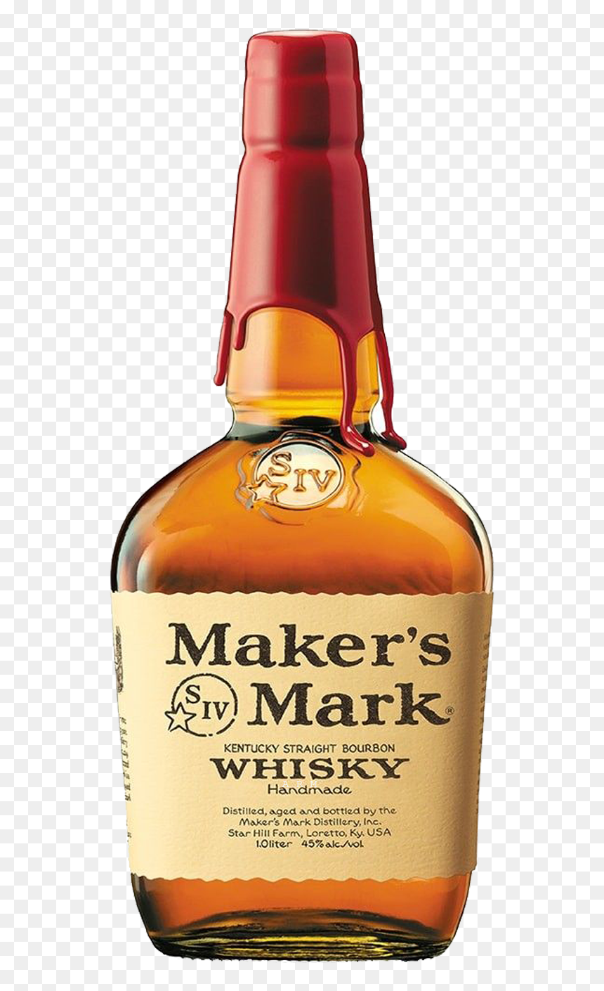 Whisky Bourbon Maker's Mark, HD Png Download - makers mark png