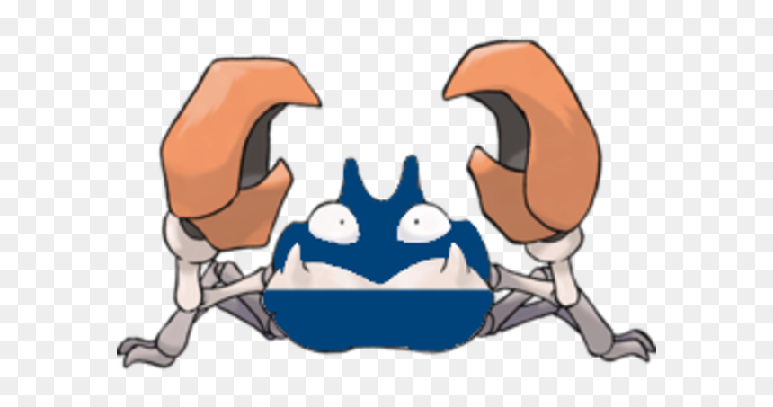 Pokémon Go Pokémon Adventures Ash Ketchum Mammal Cartoon - Krabby Pokemon, HD Png Download - krabby png