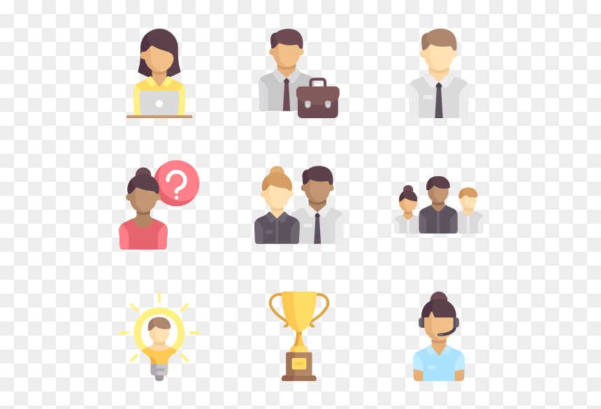 Vector Human Illustration Png - Human Resources People Clip Art, Transparent Png - human vector png