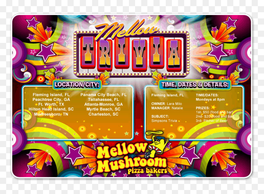 Graphic Design, HD Png Download - mellow mushroom logo png