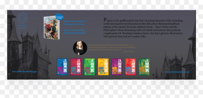Harry Potter And The Philosopher"s Stone - Graphic Design, HD Png Download - harry potter books png