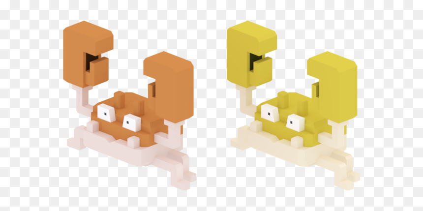 Download Zip Archive - Pokemon Quest Shiny Krabby, HD Png Download - krabby png