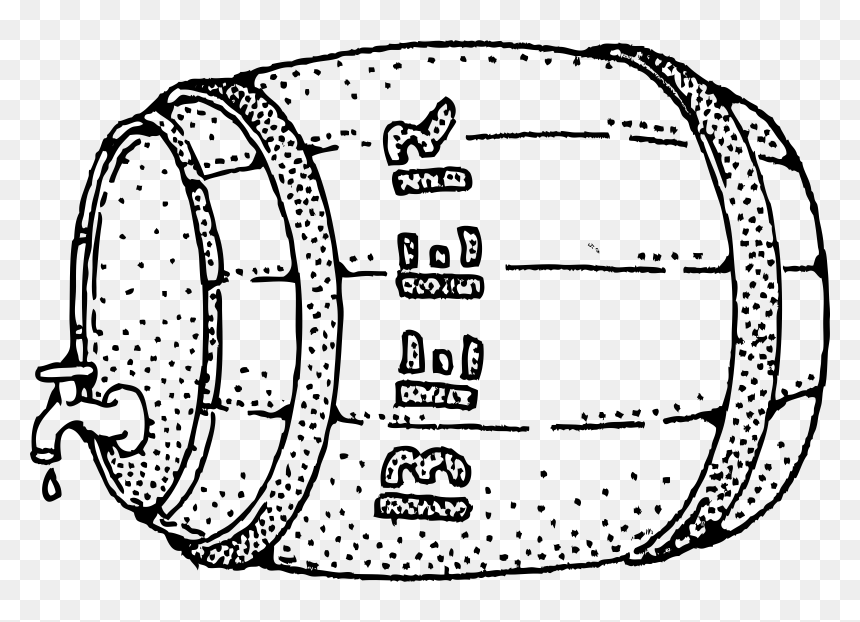 Beer Barrel Clip Arts - Beer Clip Art, HD Png Download - beer barrel png