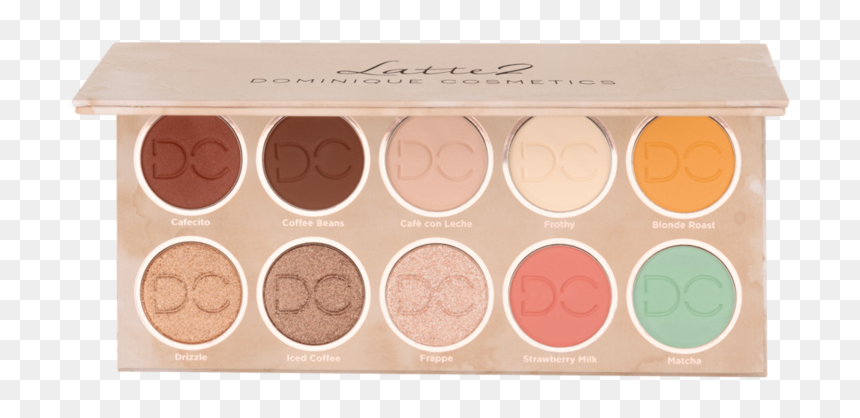 Dominique Cosmetics Latte 2 Palette, HD Png Download - cafe con leche png