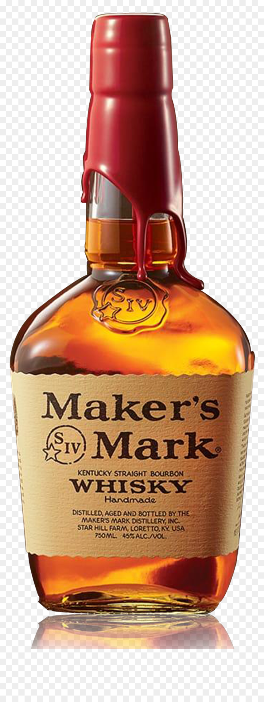 Maker's Mark Bourbon Whiskey Uk, HD Png Download - makers mark png