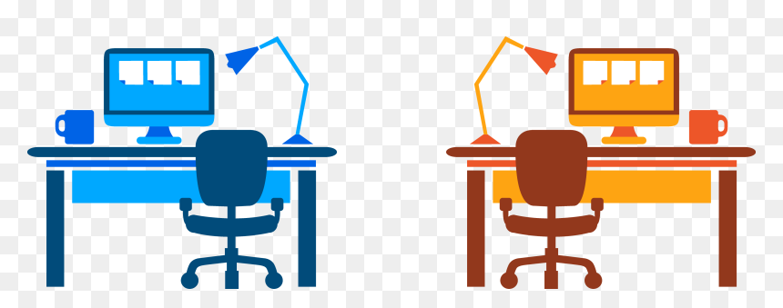 Web Development Design Graphic - Desk Flat Design Png, Transparent Png - web developer png