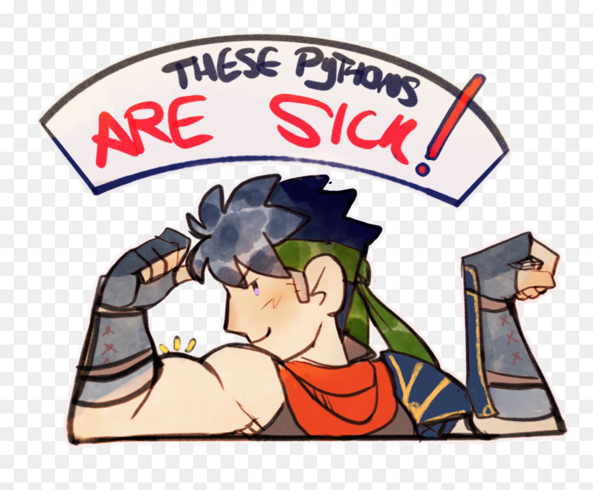 New Stickers On My Redbubble 
there’s A Sale Right - Cartoon, HD Png Download - marth melee png
