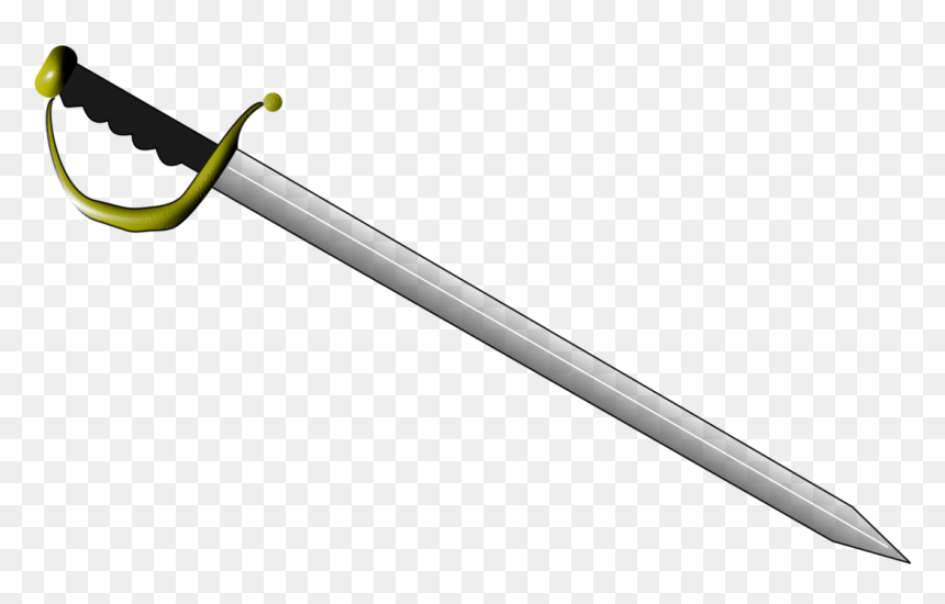 Sabre,blade,cold Weapon - Sword, HD Png Download - sword blade png