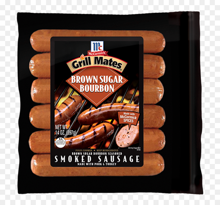 Mccormick® Grill Mates® Brown Sugar Bourbon Smoked - Mccormick Grill Mates Sausage Applewood, HD Png Download - sausage party png
