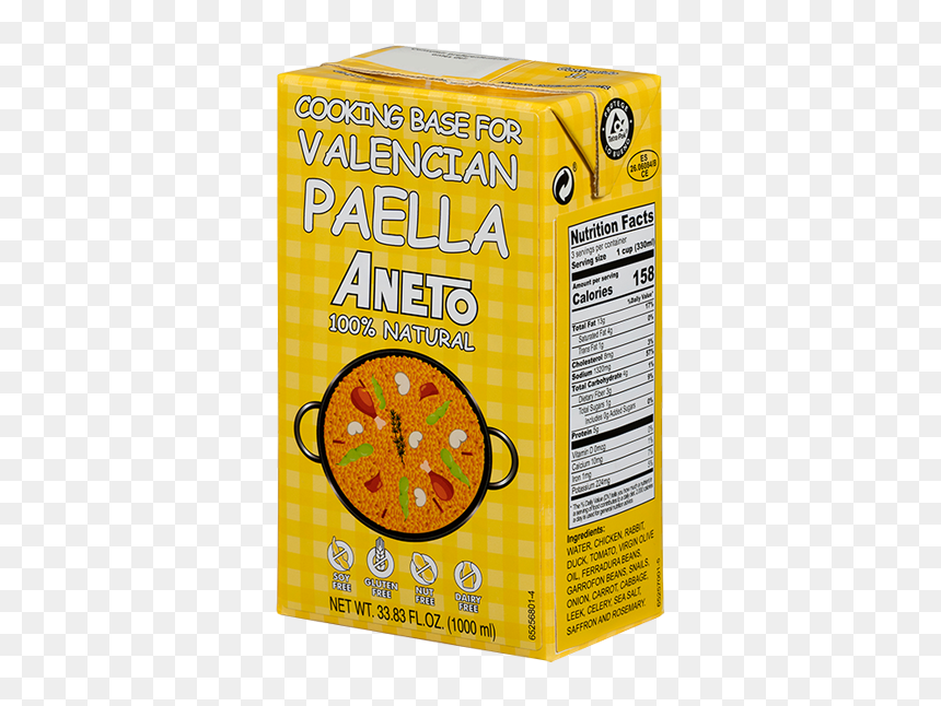 Aneto Valencian Rice - Paella, HD Png Download - paella png