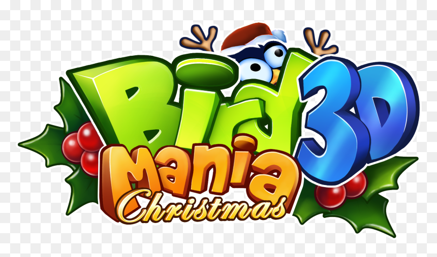 Logo5 6 Pl Ho Ho Ho Bird Mania Is Back In A Christmas - Bird Mania 3d, HD Png Download - ho ho ho png
