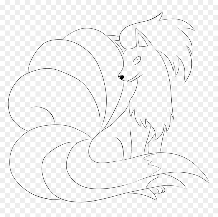 Ninetales Para Dibujar, HD Png Download - ninetales png