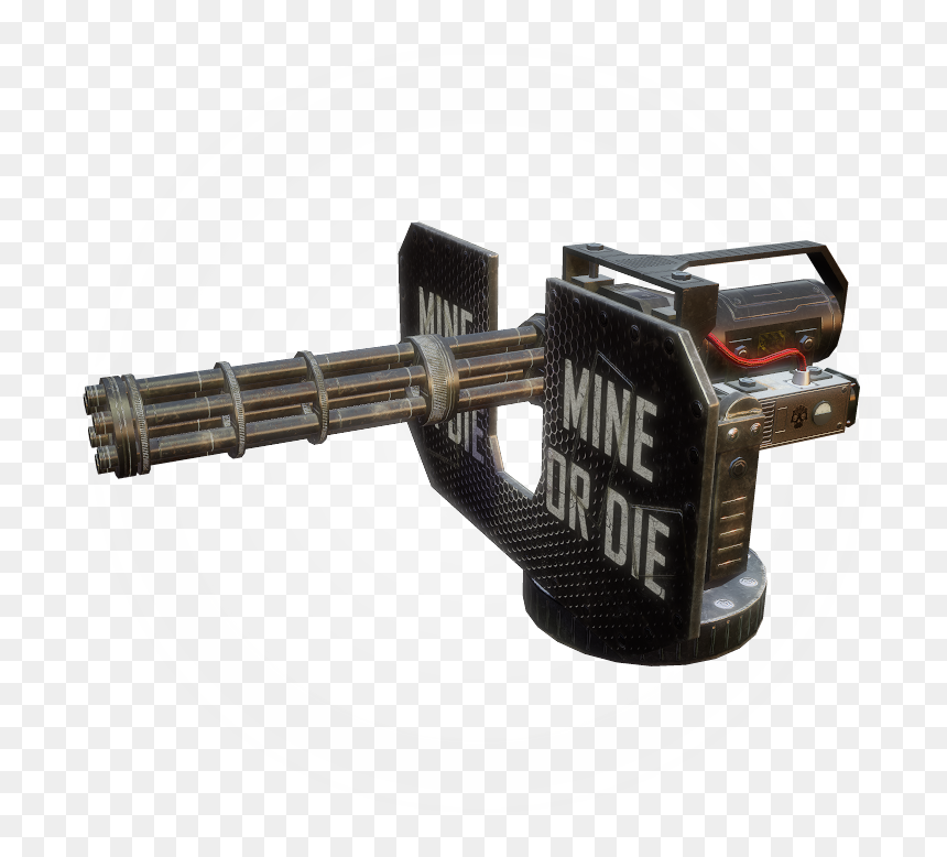 Assault Rifle, HD Png Download - mini gun png