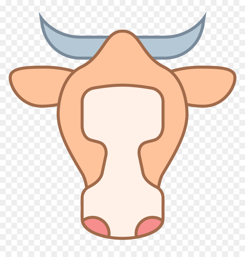 Cow Png Icon - Vector Graphics, Transparent Png - nariz png