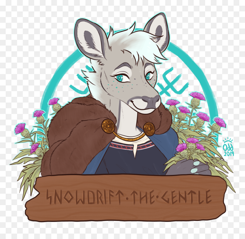 [commission] Snowdrift The Gentle - Cartoon, HD Png Download - snowdrift png