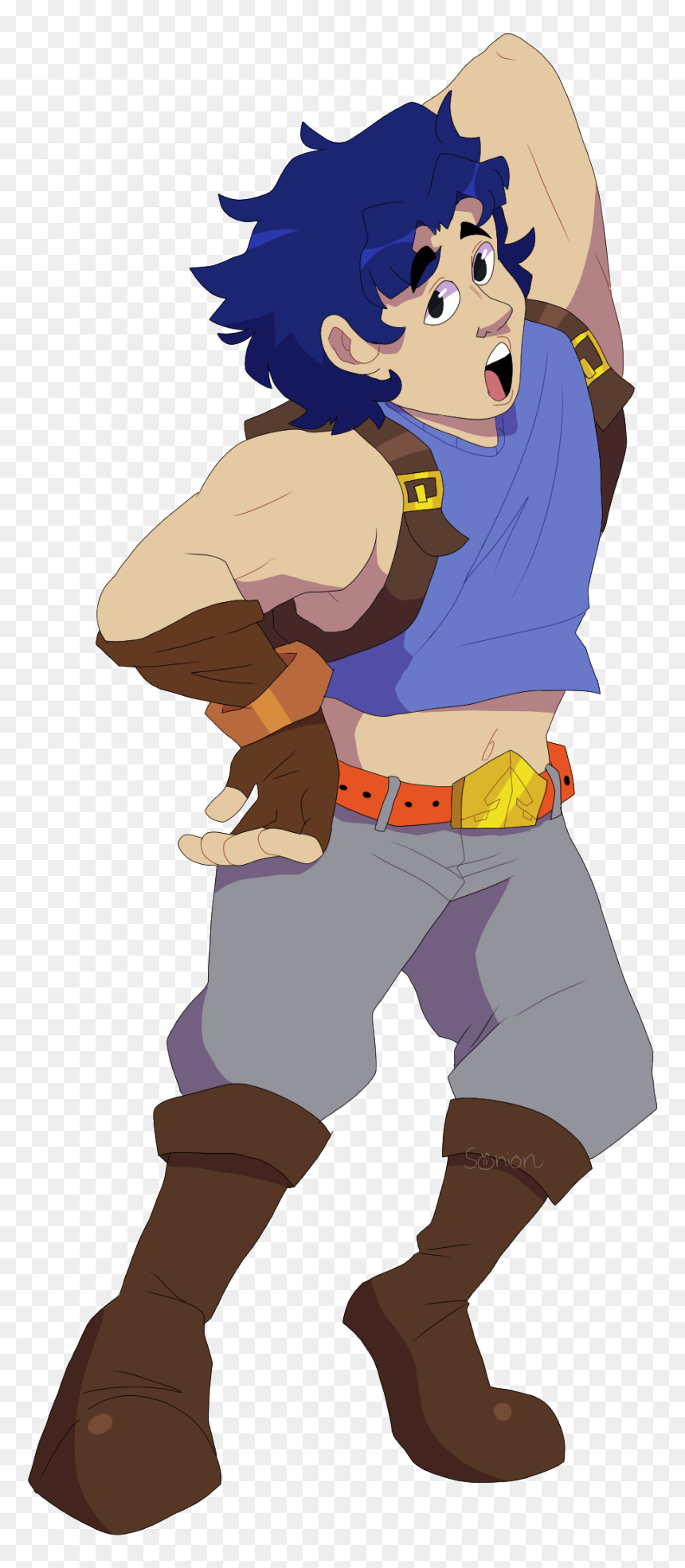 Jonathan Joestar Sexy, HD Png Download - speedwagon png