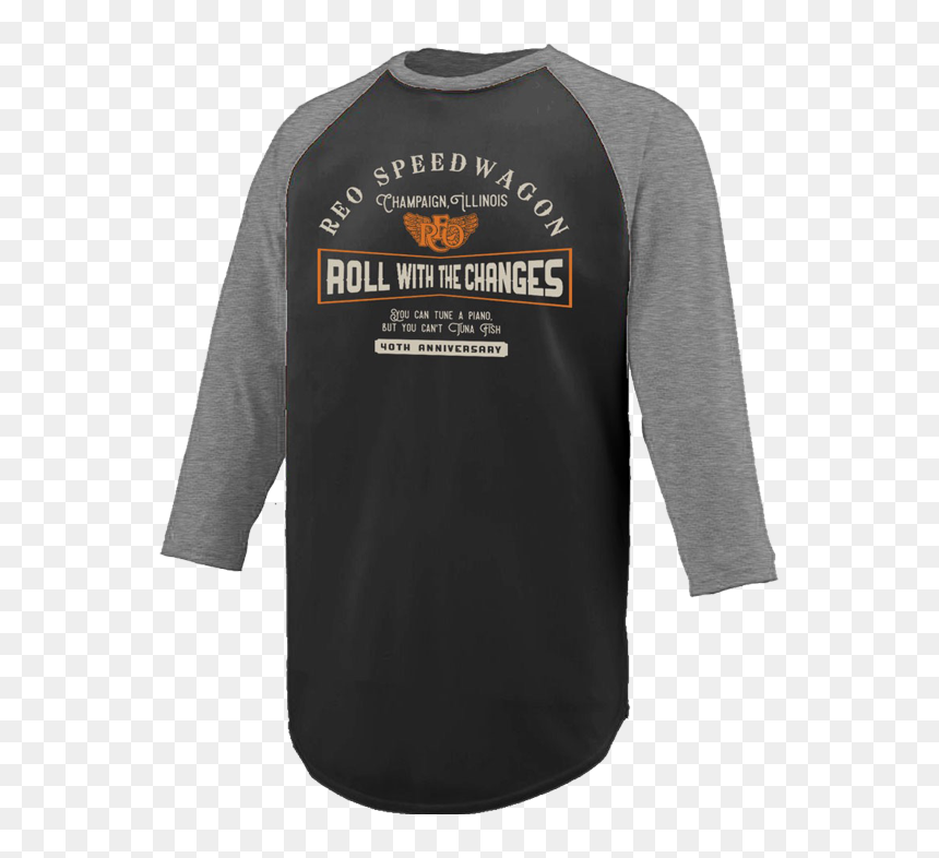 Roll With The Changes Baseball Tee - Long-sleeved T-shirt, HD Png Download - speedwagon png