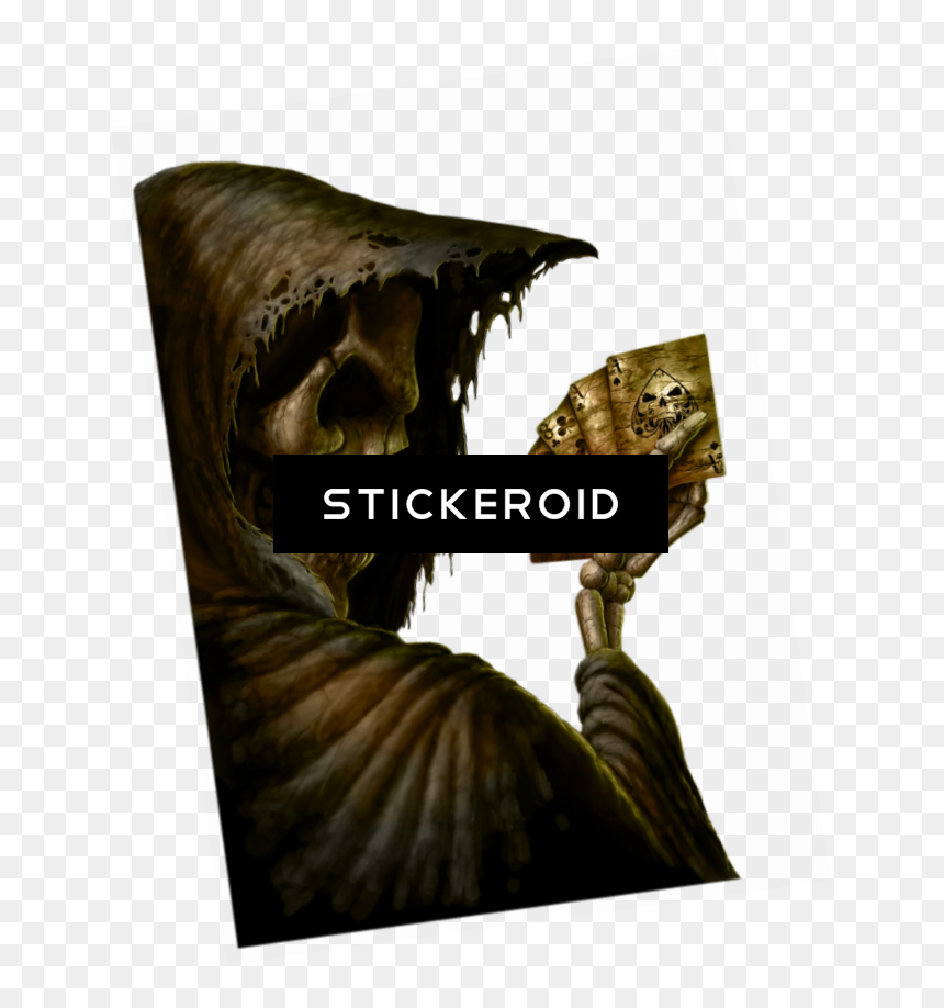 رعب Png Hd رعب - Dead Mans Hand, Transparent Png - death skull png