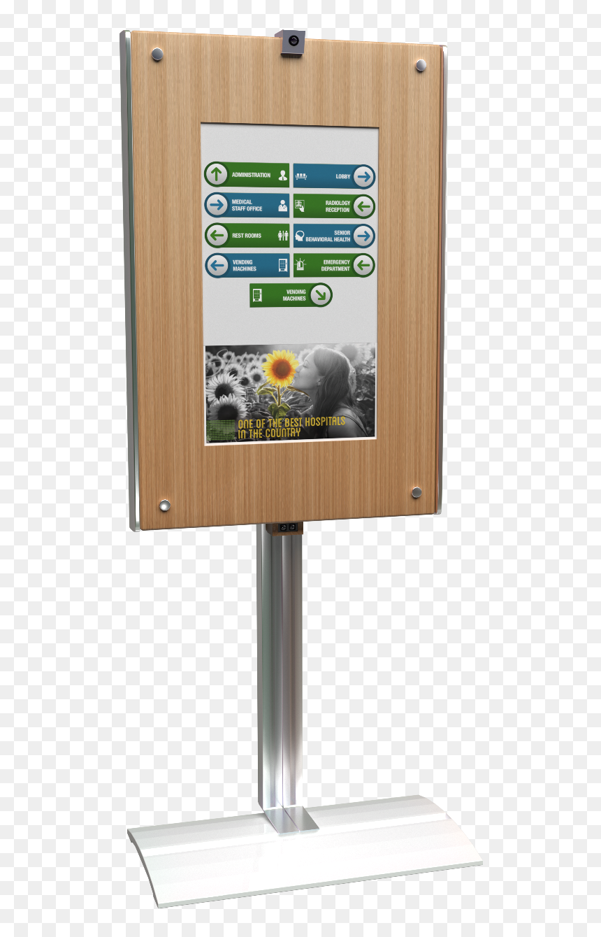 32in Digital Panel Kiosk 9 - Banner, HD Png Download - kiosk png