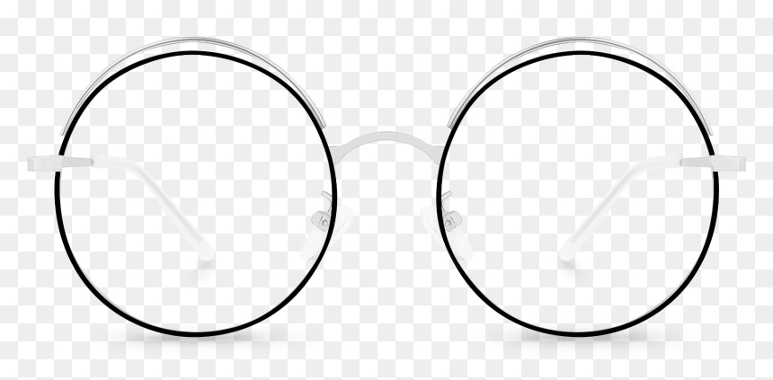Circle, HD Png Download - circle glasses png