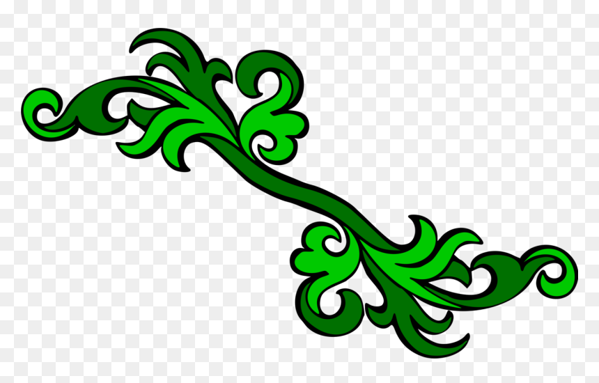 Ornament Symmetry Leaf Line Art Cartoon - Ornament Colour, HD Png Download - ornament line png