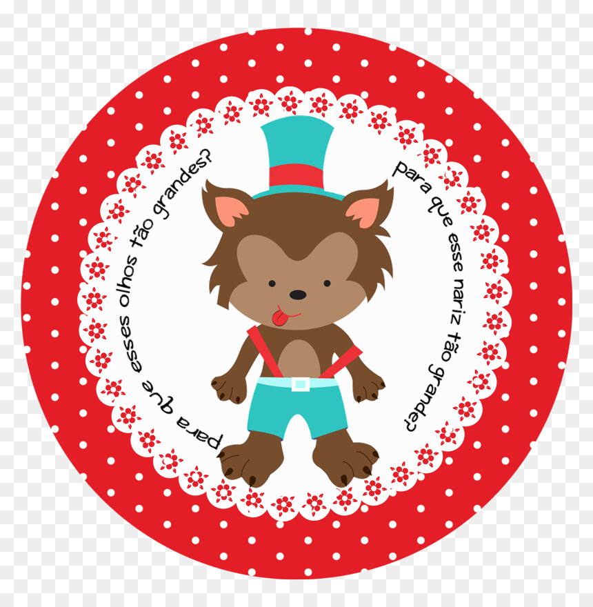 Chapeuzinho Vermelho Cute, HD Png Download - nariz png