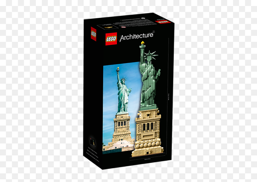 Lego Architecture Statue Of Liberty - Statue Of Liberty, HD Png Download - statue of liberty torch png
