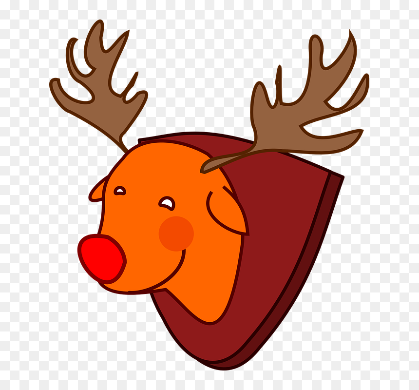 Rudolph The Red Nosed Reindeer Drawing, HD Png Download - nariz png