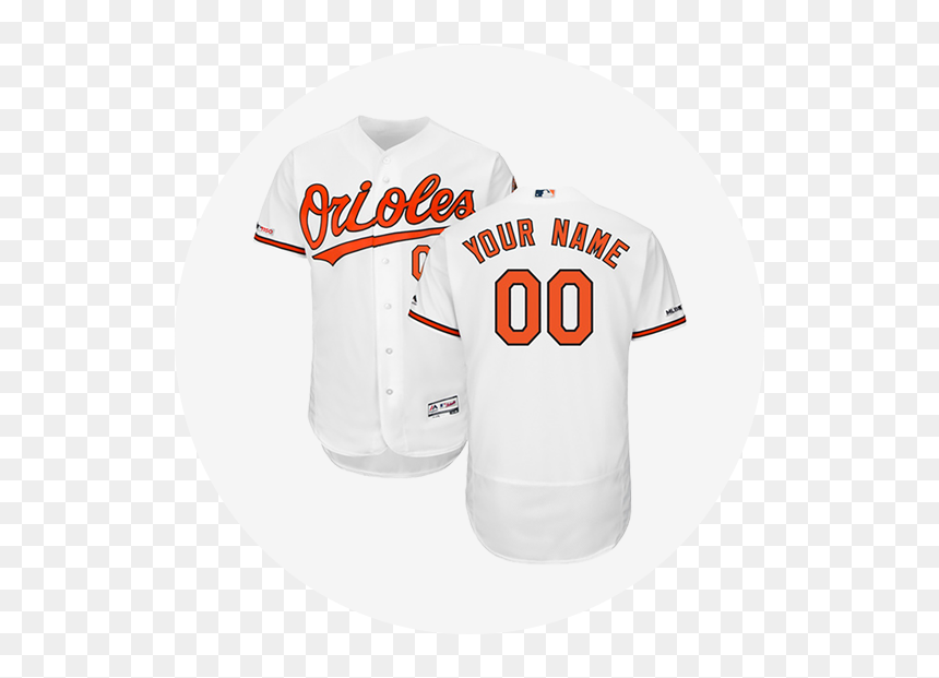 Men"s Baltimore Orioles Custom White Jersey - Active Shirt, HD Png Download - orioles png