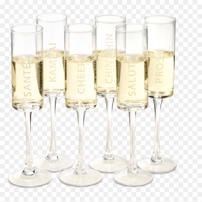 Celebration Champagne Flutes - Champagne Stemware, HD Png Download - champagne flute png