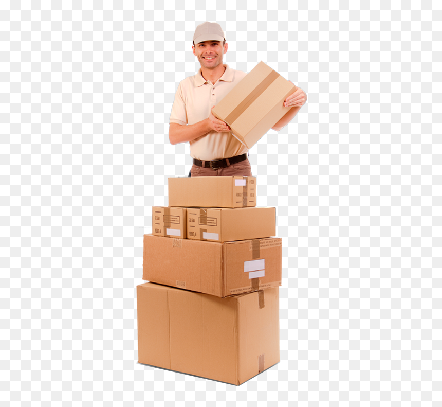 Transportation, HD Png Download - delivery man png