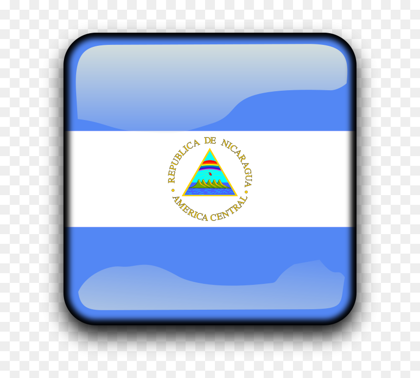 How To Set Use Flag Of Nicaragua Icon Png Clipart , - Nicaragua Coat Of Arms, Transparent Png - nicaragua flag png