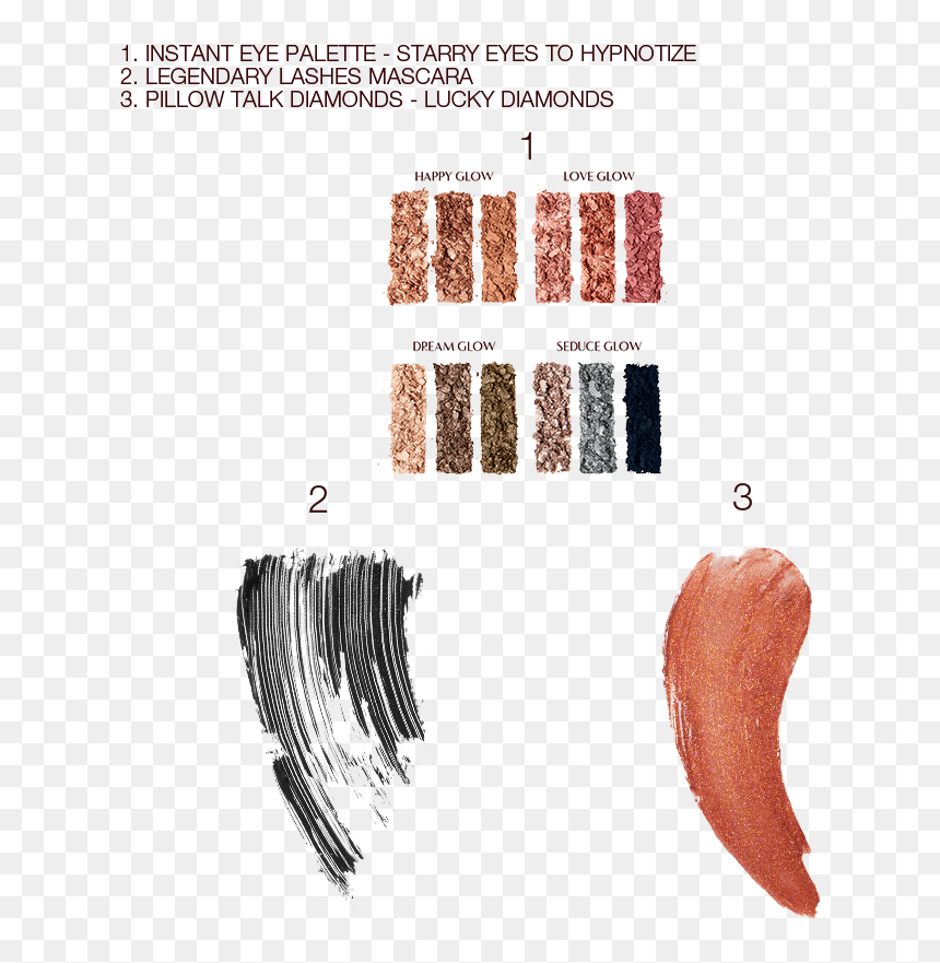 Starry Eyes To Hypnotise, Legendary Lashes And Pillow - Charlotte Tilbury Starry Eyes To Hypnotise Palette, HD Png Download - happy eyes png