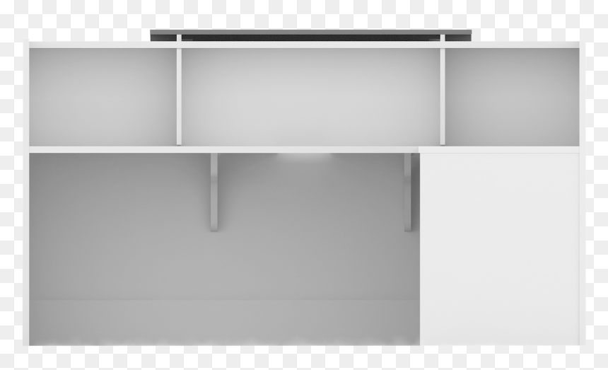 Shelf, HD Png Download - reception desk png