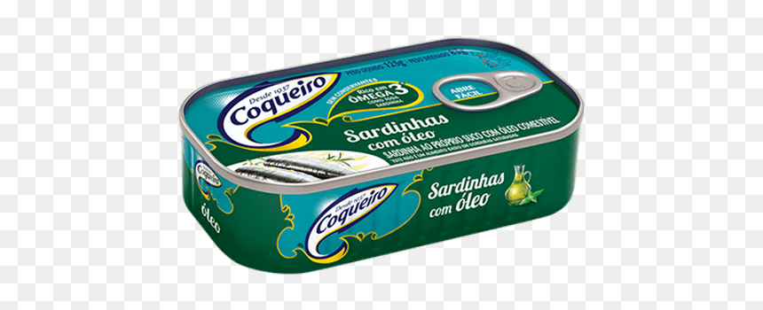 Sardinha Coqueiro Com Oleo 125g - Sardinha Coqueiro Óleo 125g, HD Png Download - coqueiro png