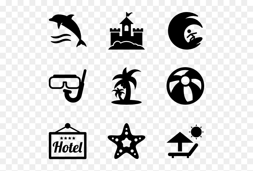 Property Icon Vector Free, HD Png Download - summer time png