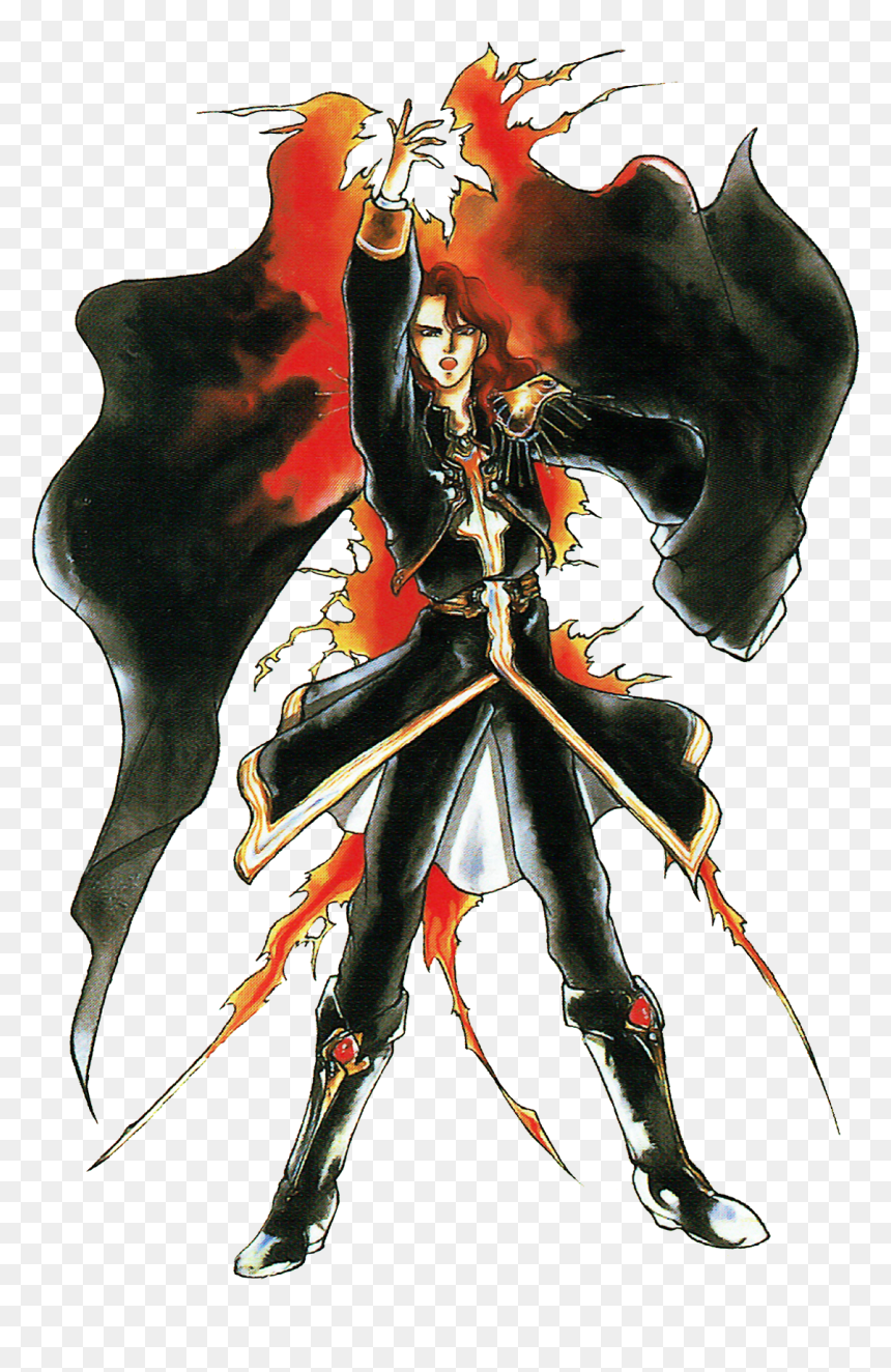 Fire Emblem Genealogy Of The Holy War Arvis, HD Png Download - flame .png