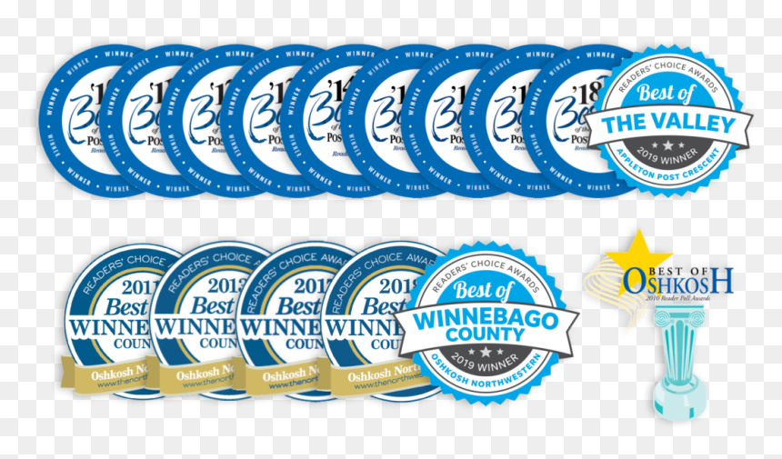 Best Of The Valley, Best Of Winnebago County, And Best, HD Png Download - happy eyes png