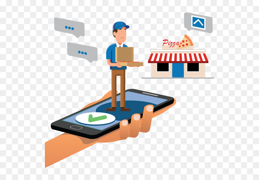 Cartoon, HD Png Download - delivery man png