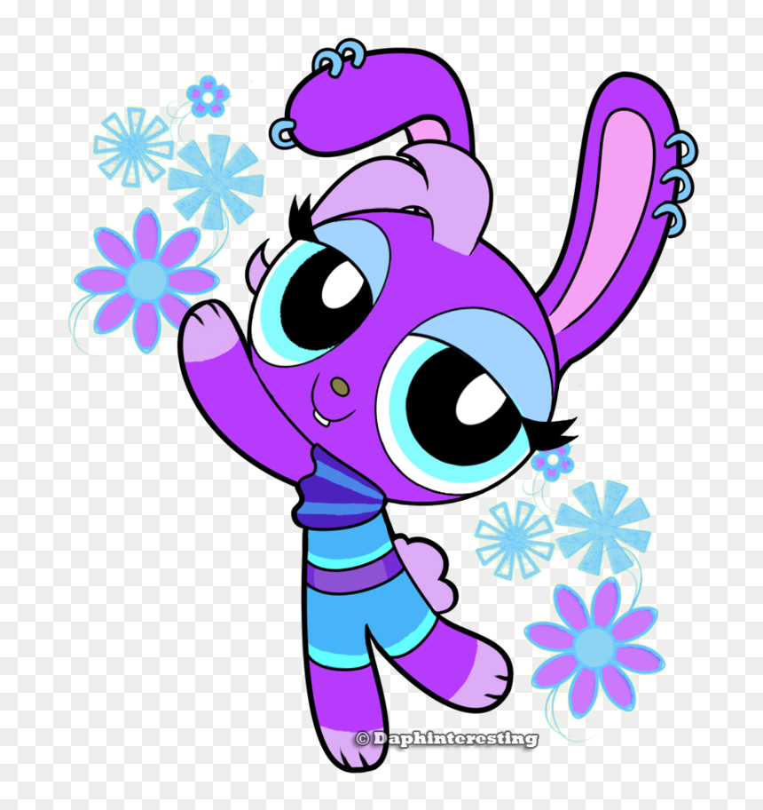 Powerpuff Florita Bunny By Daphinteresting - The Powerpuff Girls, HD Png Download - bunny.png