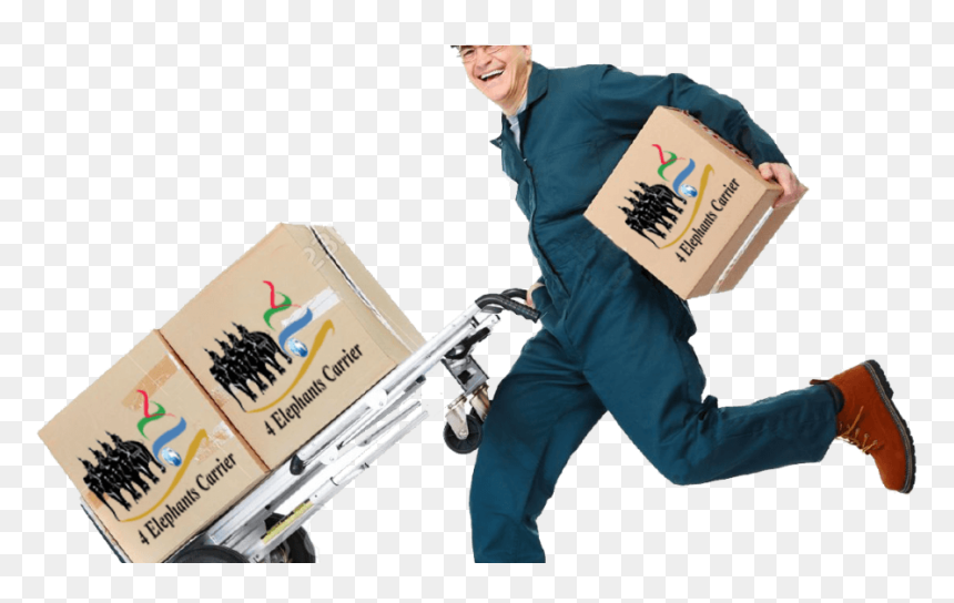 Running Man - Ayudantes De Una Dulceria, HD Png Download - delivery man png