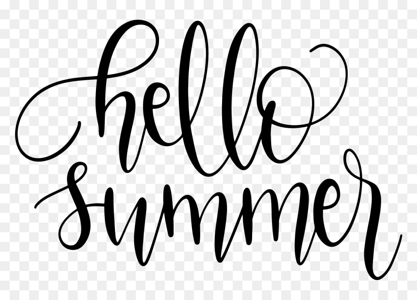 Calligraphy, HD Png Download - summer time png