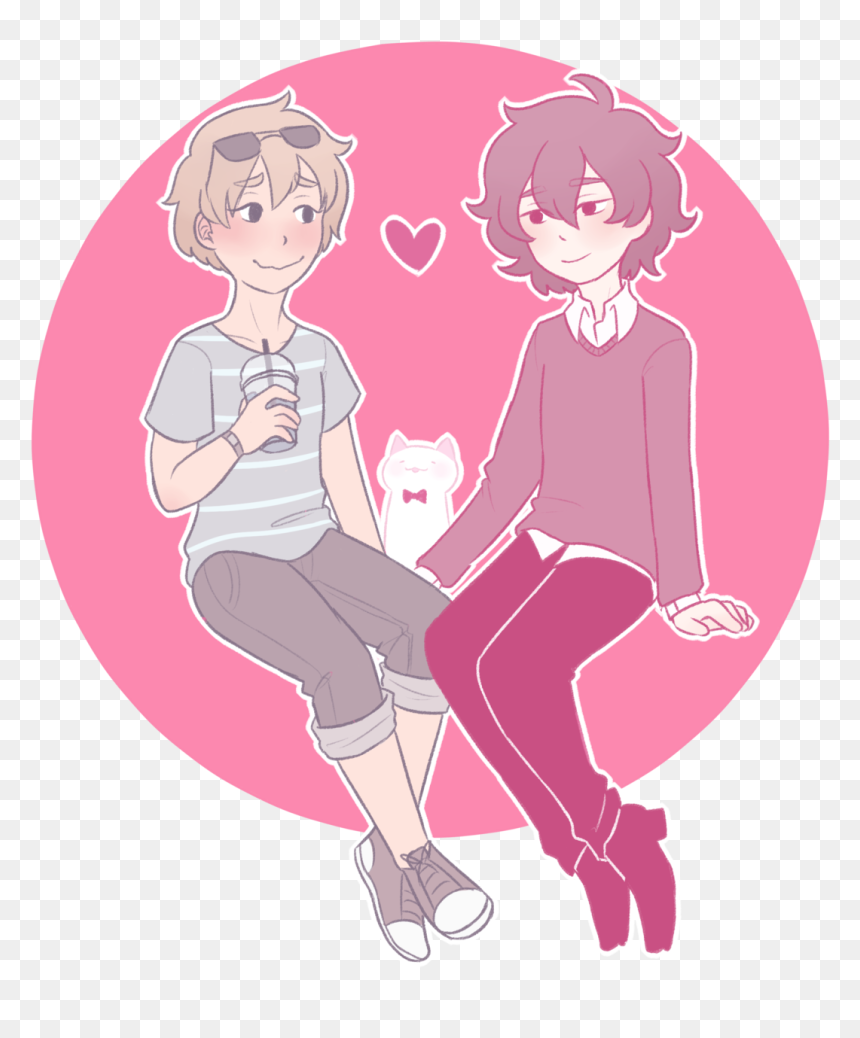 Delivery Man And Hinata Would Be Cute Together - Sitting, HD Png Download - delivery man png