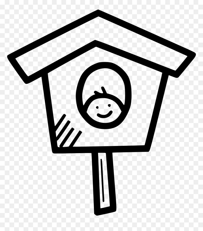 Birdhouse Nest Chicken Chickling Home Svg Png Icon - Portable Network Graphics, Transparent Png - dewott png