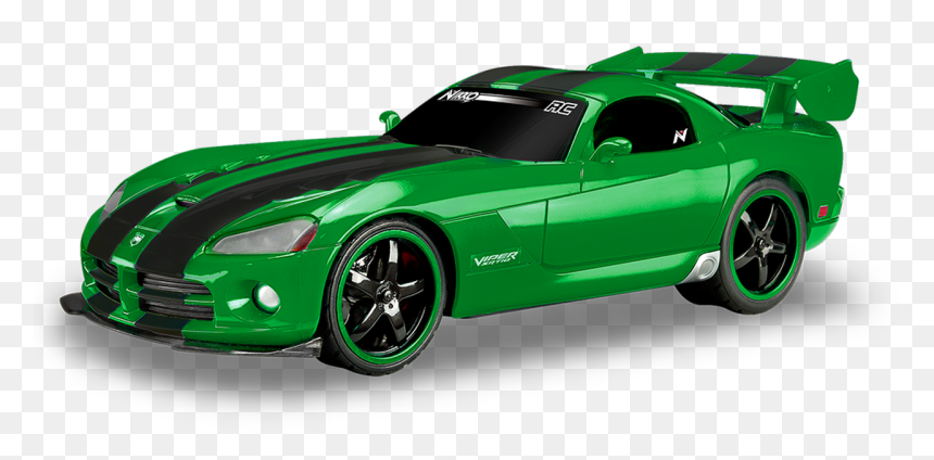 Nikko Rc Muscle Classics Pro Srt Viper Green - Viper, HD Png Download - dodge viper png