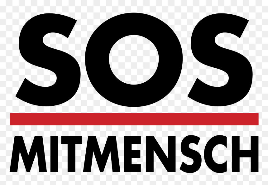Download Sos Mitmensch Logo Png Transparent Png Image - Graphic Design, Png Download - sos png